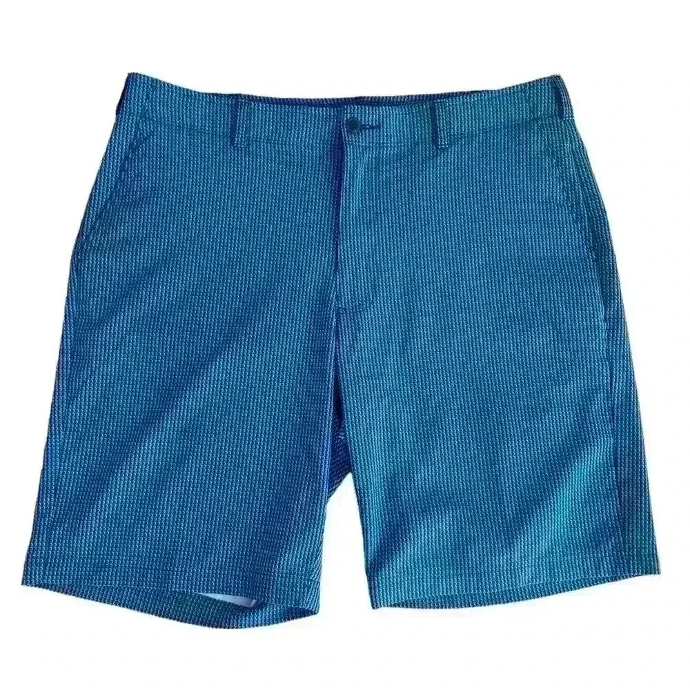 Ben Hogan Performance Golf Shorts Men Size 38 Blue Stretch Waistband